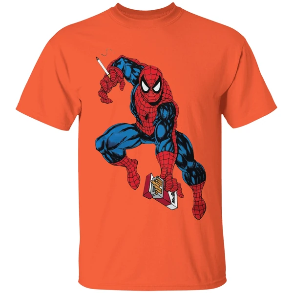 Spider Man Mac Miller Cigarette Smoking Shirt - Image 6