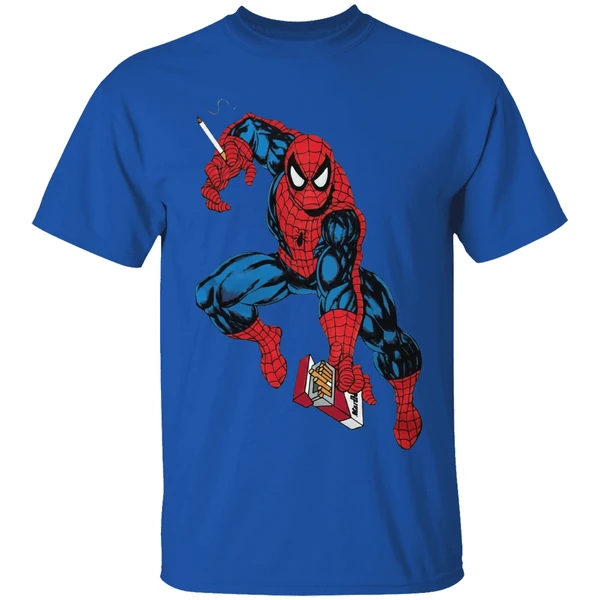 Spider Man Mac Miller Cigarette Smoking Shirt - Image 8