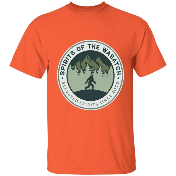 spirit of the wasatch elevated spirits since 2016 shirt orange