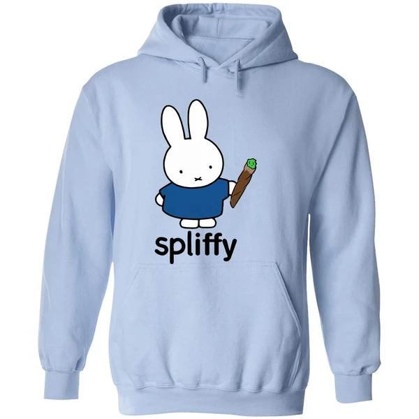 Spliffy Bunny Graphic Hoodie - Image 4