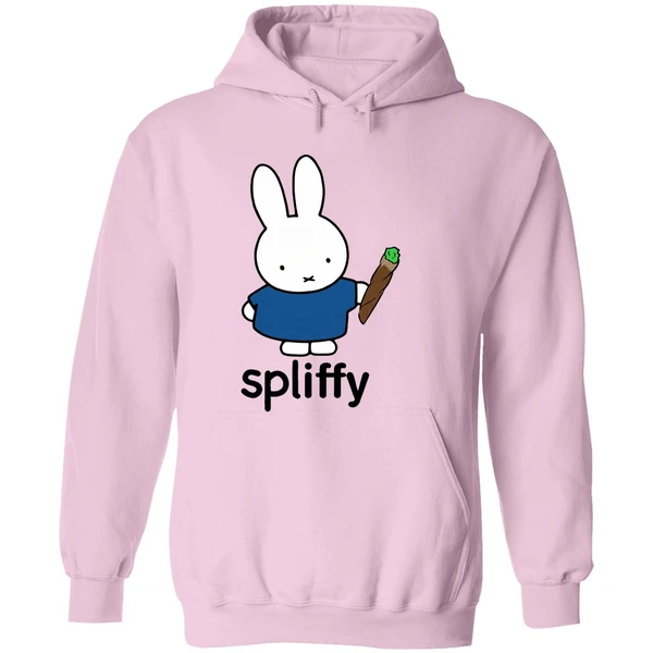 Spliffy Bunny Graphic Hoodie - Image 5