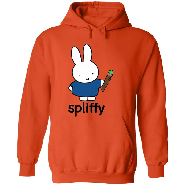 Spliffy Bunny Graphic Hoodie - Image 6