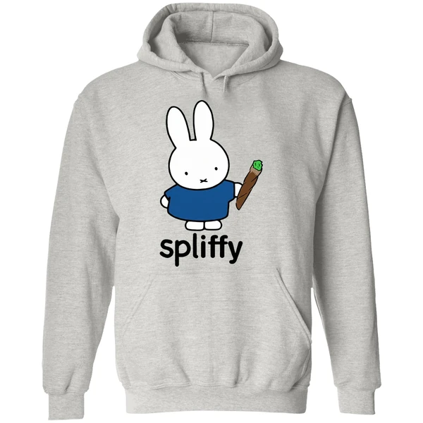 Spliffy Bunny Graphic Hoodie - Image 9