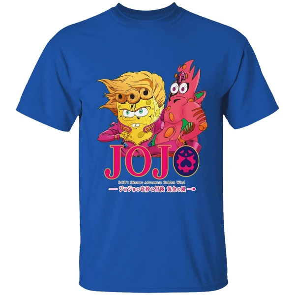 Sponge Giorno Bobs Bizarre Adventure Golden Wind Shirt - Image 8
