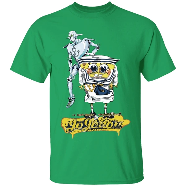 Sponge Jojo Jojolion Jojos Bizarre Adventure Part 8 Shirt - Image 2