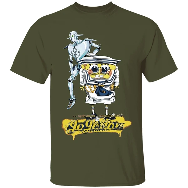 Sponge Jojo Jojolion Jojos Bizarre Adventure Part 8 Shirt - Image 4