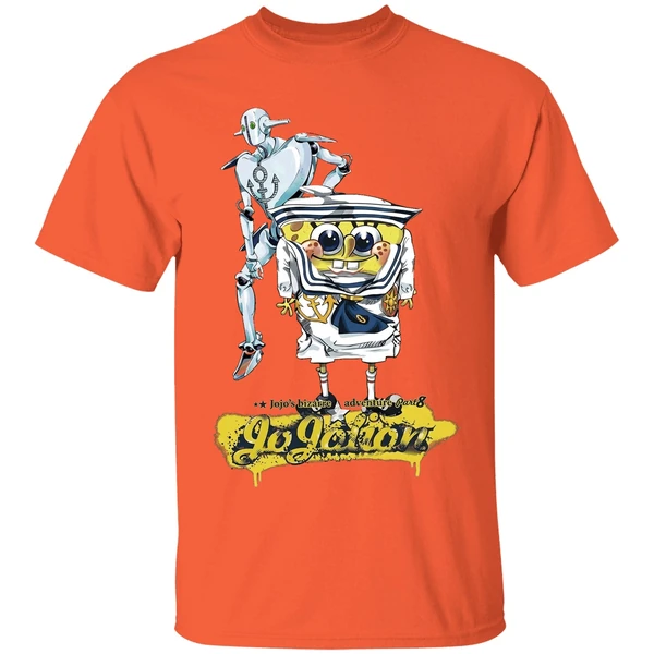 Sponge Jojo Jojolion Jojos Bizarre Adventure Part 8 Shirt - Image 6
