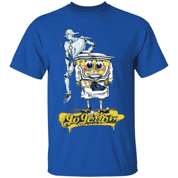 Sponge Jojo Jojolion Jojos Bizarre Adventure Part 8 Shirt - Image 8