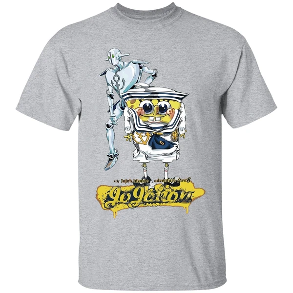 Sponge Jojo Jojolion Jojos Bizarre Adventure Part 8 Shirt - Image 9