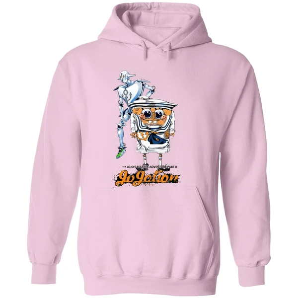 Sponge Jojos Bizarre Adventure Part 8 Hoodie - Image 5