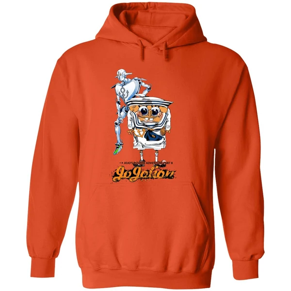 Sponge Jojos Bizarre Adventure Part 8 Hoodie - Image 6