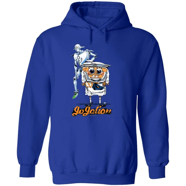 Sponge Jojos Bizarre Adventure Part 8 Hoodie - Image 7