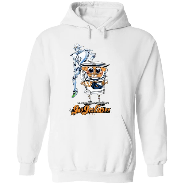 Sponge Jojos Bizarre Adventure Part 8 Hoodie - Image 8
