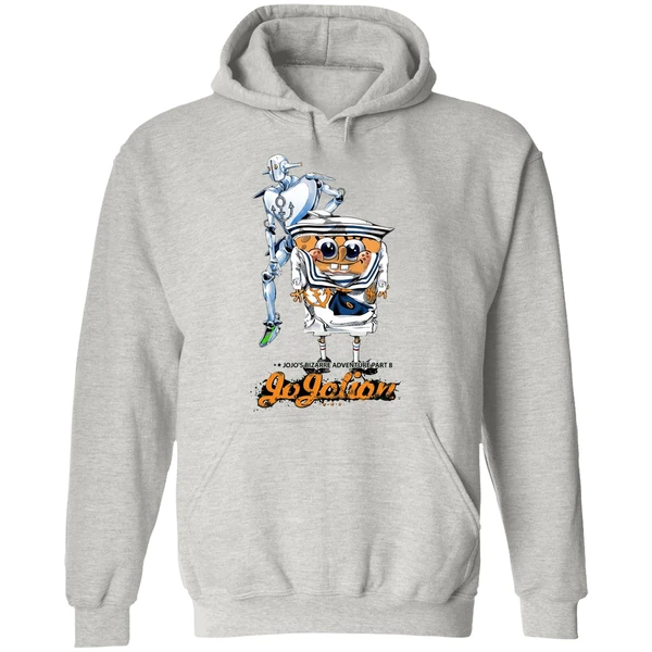 Sponge Jojos Bizarre Adventure Part 8 Hoodie - Image 9