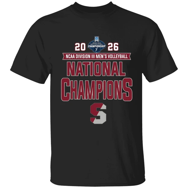 Springfield College Mens Volleyball 2026 Ncaa Division Iii National Champions Shirt