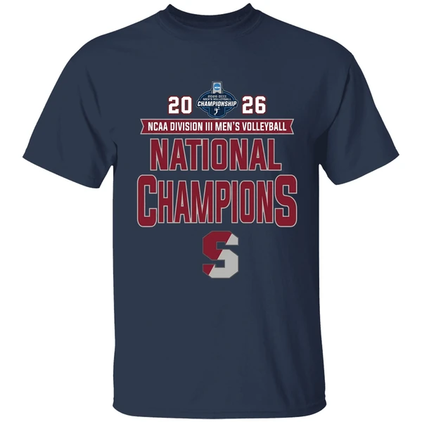 Springfield College Mens Volleyball 2026 Ncaa Division Iii National Champions Shirt - Image 5