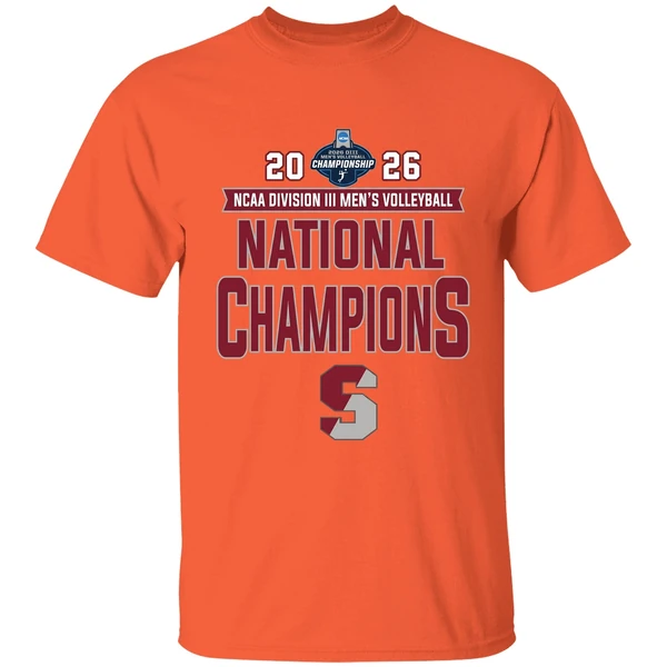 Springfield College Mens Volleyball 2026 Ncaa Division Iii National Champions Shirt - Image 6