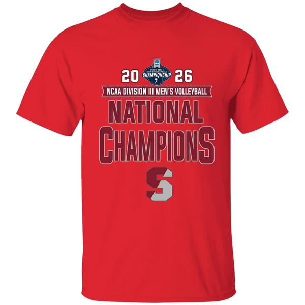 Springfield College Mens Volleyball 2026 Ncaa Division Iii National Champions Shirt - Image 7