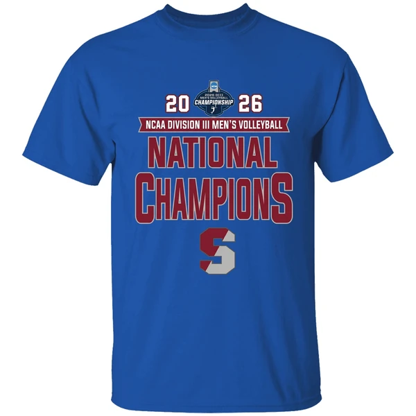 Springfield College Mens Volleyball 2026 Ncaa Division Iii National Champions Shirt - Image 8