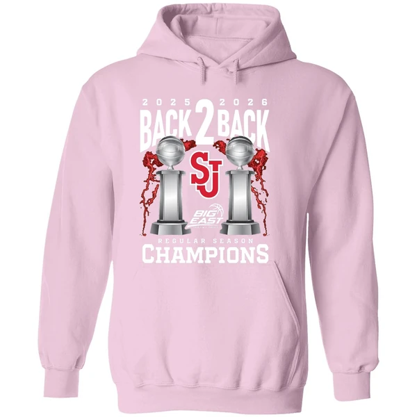 St Johns Mens Basketball 2025 26 Big East Back To Back Regular Hoodie - Image 5