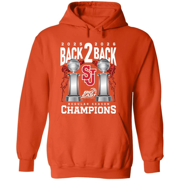 St Johns Mens Basketball 2025 26 Big East Back To Back Regular Hoodie - Image 6