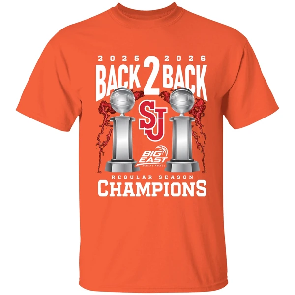 St Johns Mens Basketball 2025 26 Big East Back To Back Regular Shirt - Image 6