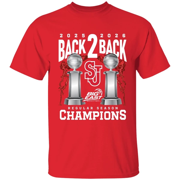 St Johns Mens Basketball 2025 26 Big East Back To Back Regular Shirt - Image 7