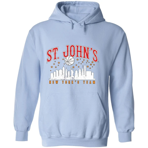 St Johns Red Storm New Yorks Team City Skyline Hoodie - Image 4