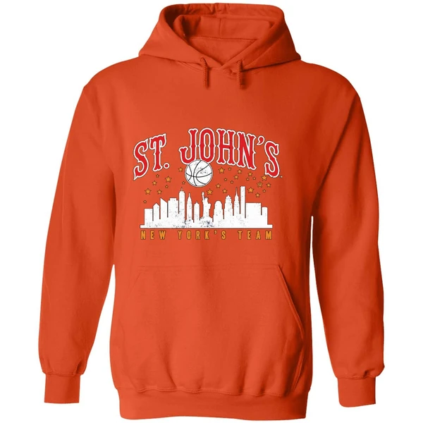 St Johns Red Storm New Yorks Team City Skyline Hoodie - Image 6