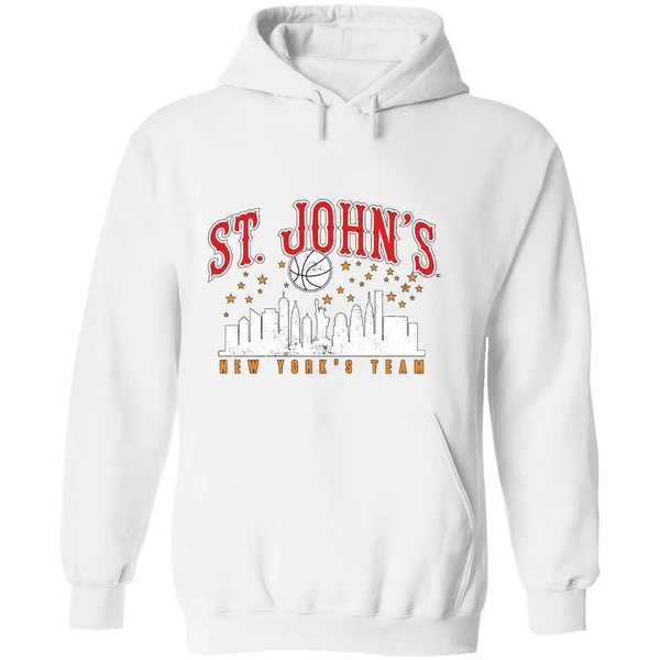 St Johns Red Storm New Yorks Team City Skyline Hoodie - Image 8
