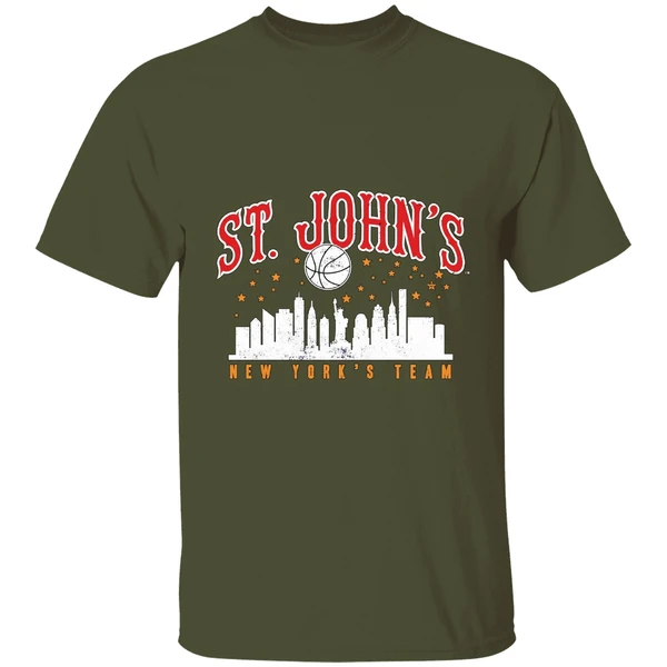 St Johns Red Storm New Yorks Team City Skyline Shirt - Image 4