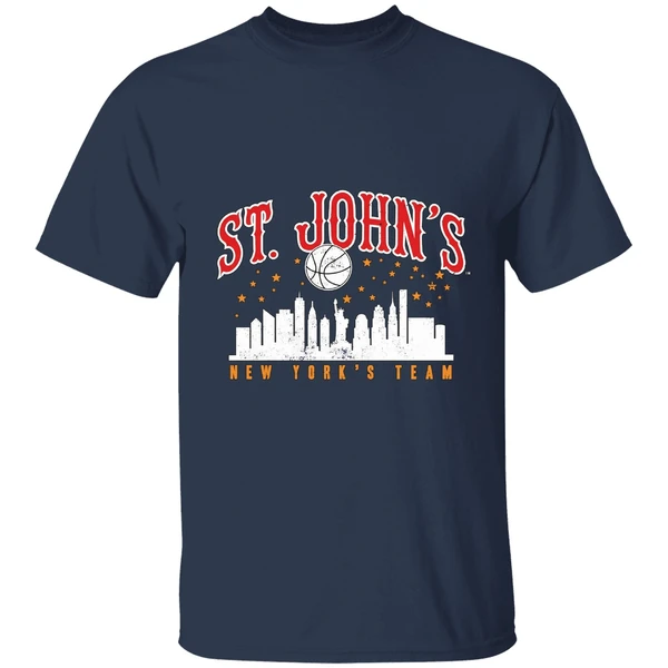 St Johns Red Storm New Yorks Team City Skyline Shirt - Image 5