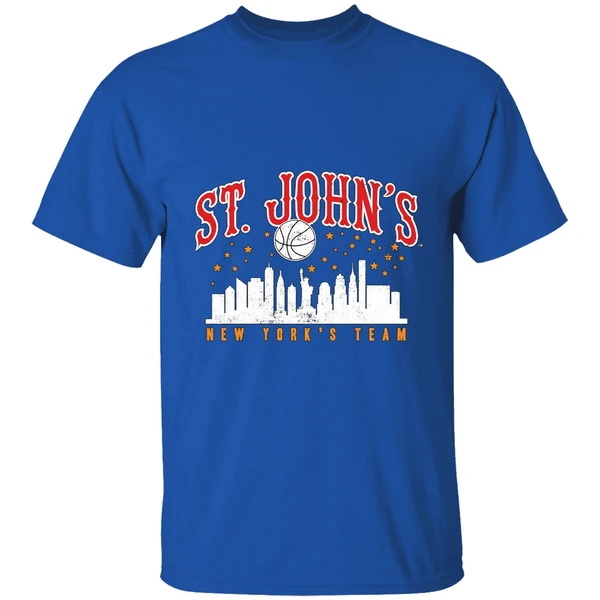 St Johns Red Storm New Yorks Team City Skyline Shirt - Image 8