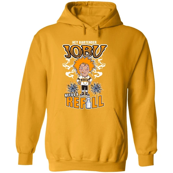 St Louis Blues Hey Bartender Jobu Needs A Refill Hoodie