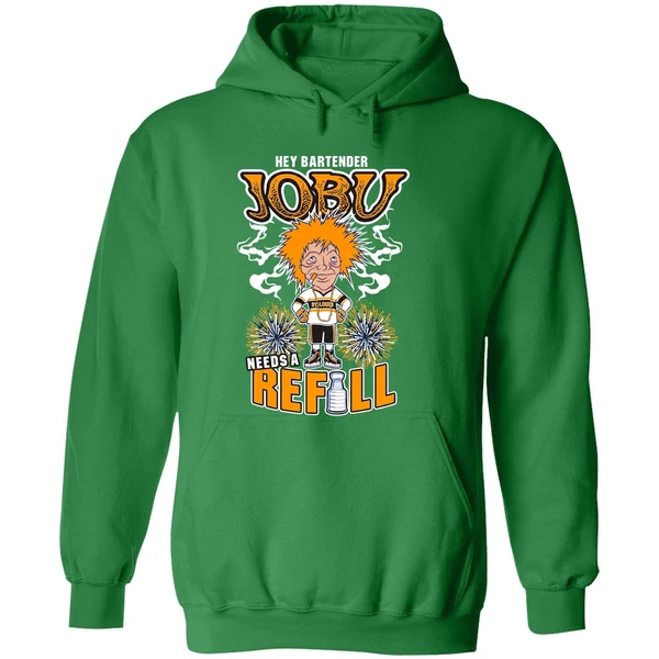 St Louis Blues Hey Bartender Jobu Needs A Refill Hoodie - Image 2