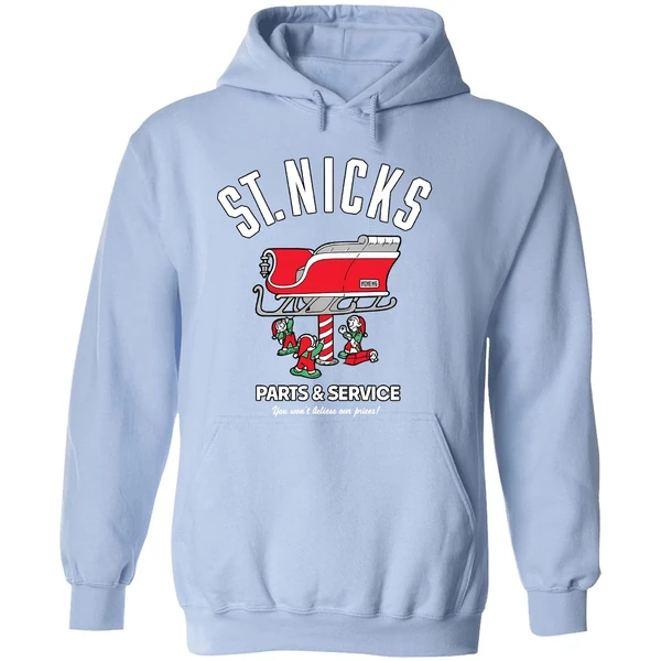 St Nicks Part And Service You Wont Believe Our Prices Christmas Hoodie - Image 4