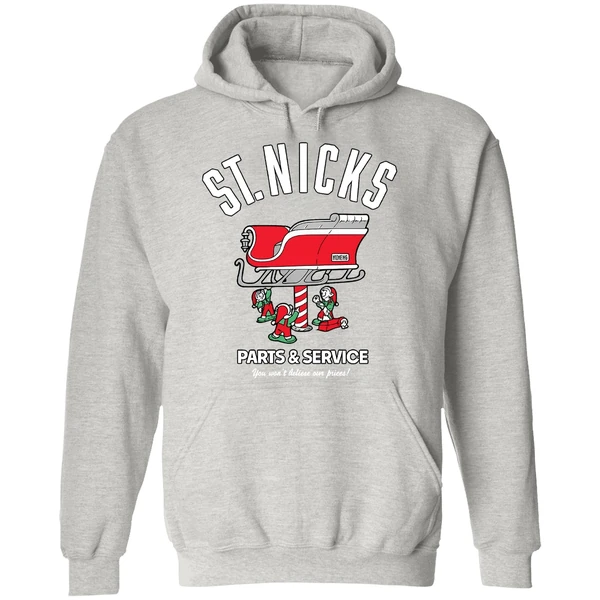 St Nicks Part And Service You Wont Believe Our Prices Christmas Hoodie - Image 9