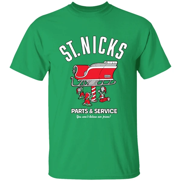 St Nicks Part And Service You Wont Believe Our Prices Christmas Shirt - Image 2