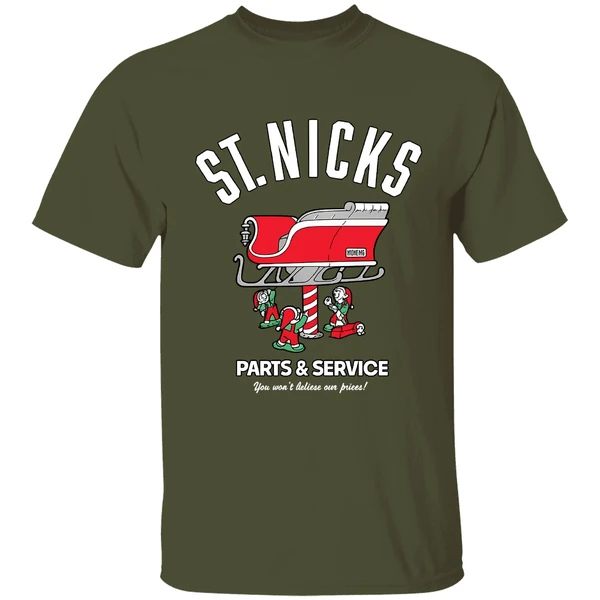 St Nicks Part And Service You Wont Believe Our Prices Christmas Shirt - Image 4