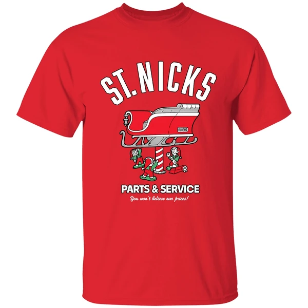 St Nicks Part And Service You Wont Believe Our Prices Christmas Shirt - Image 7