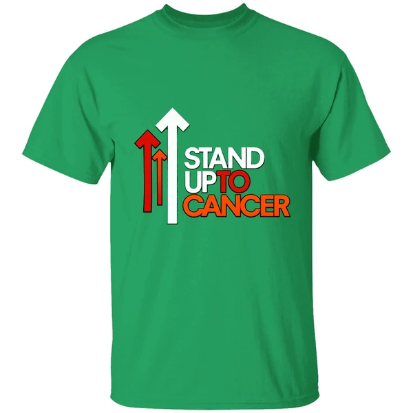 Stand Up To Cancer Text Shirt