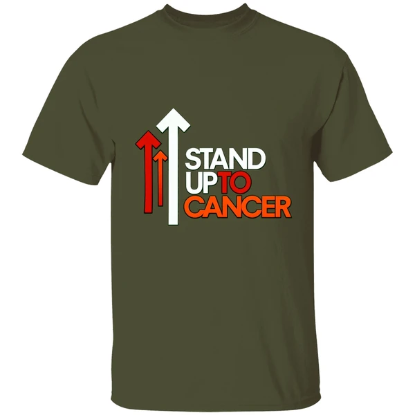 Stand Up To Cancer Text Shirt - Image 3
