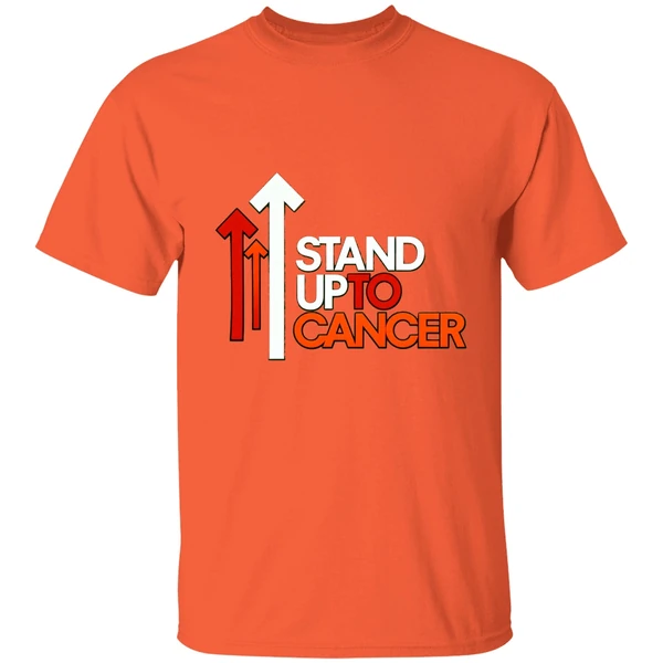 Stand Up To Cancer Text Shirt - Image 5