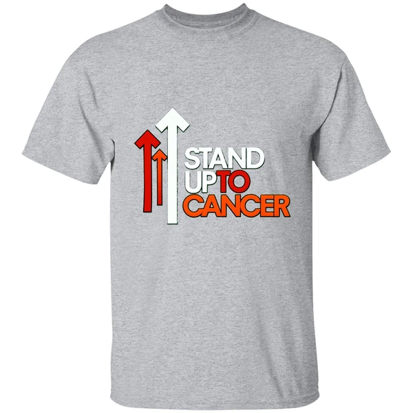 Stand Up To Cancer Text Shirt - Image 8