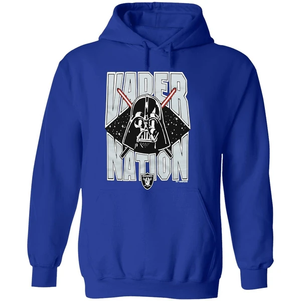 Star Wars Las Vegas Raiders Darth Vader Nation Hoodie - Image 7