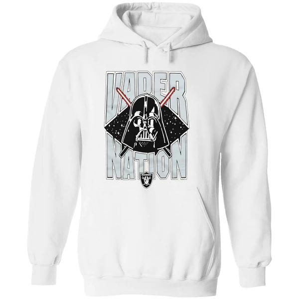 Star Wars Las Vegas Raiders Darth Vader Nation Hoodie - Image 8