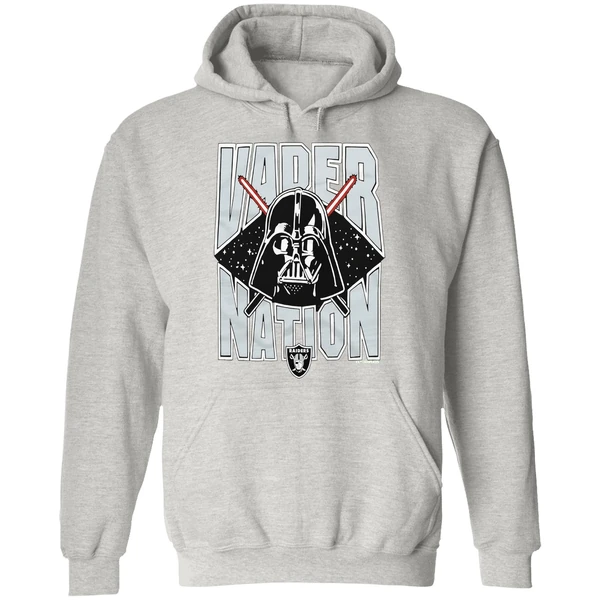 Star Wars Las Vegas Raiders Darth Vader Nation Hoodie - Image 9