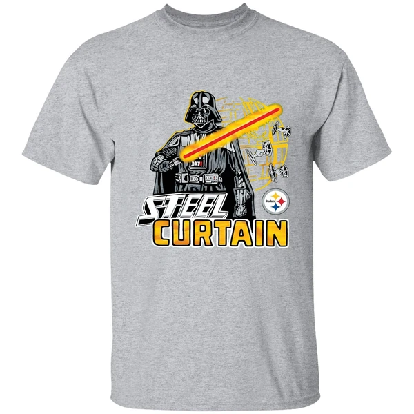 Star Wars Pittsburgh Steelers Steel Curtain Dark Side Shirt