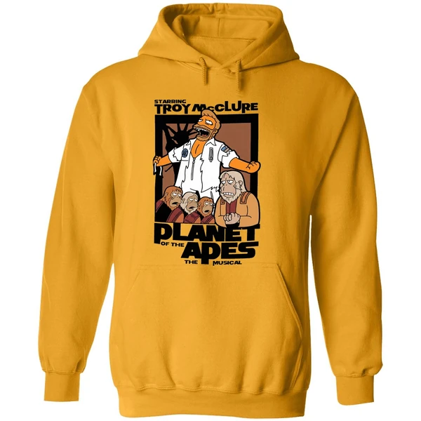 Starring Troy Mcclure Planet Of The Apes The Musical Hoodie