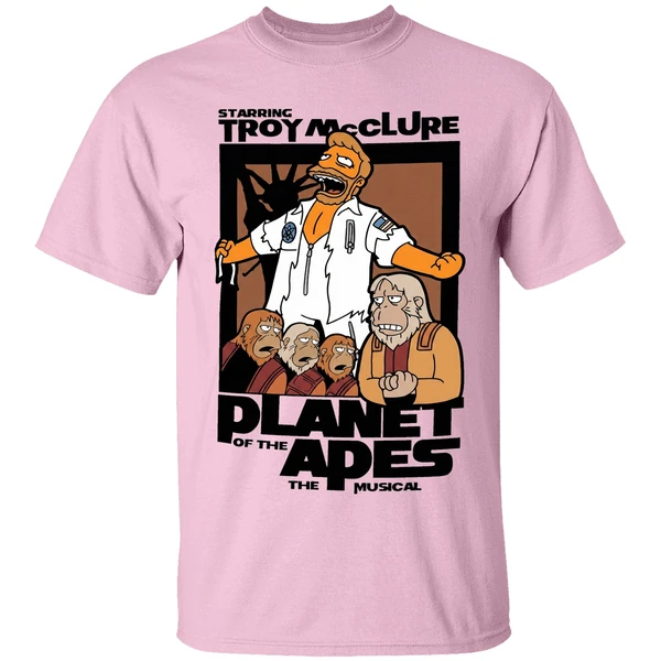 Starring Troy Mcclure Planet Of The Apes The Musical Shirt - Image 2
